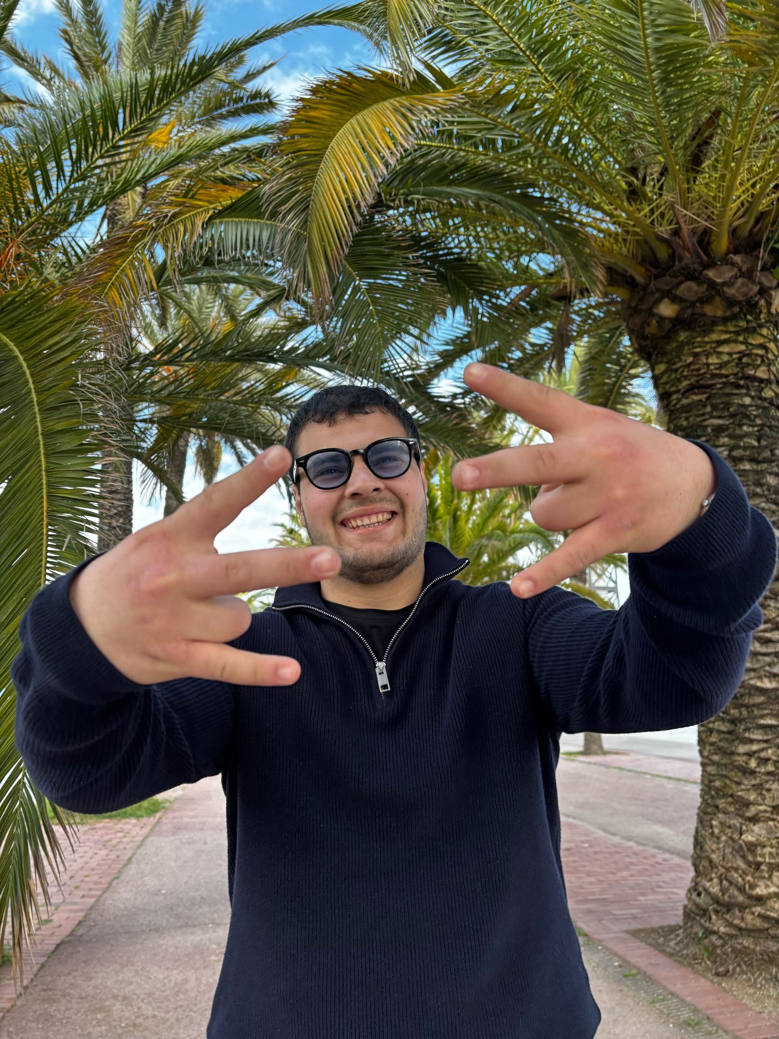 Pablo bei internationaler Zusammenarbeit